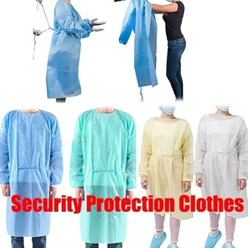 Medical Lab Gown - Jednorazowy medyczny fartuch laboratoryjny, fartuch ochronny,