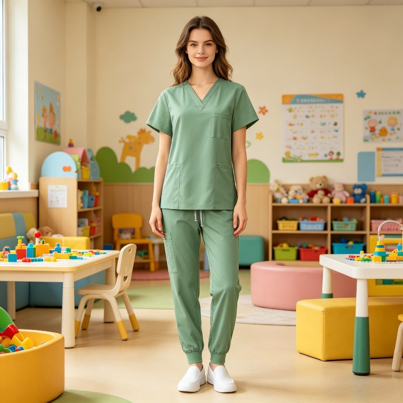 Medical Lab Gown - Odzież do mycia rąk unisex, fartuchy