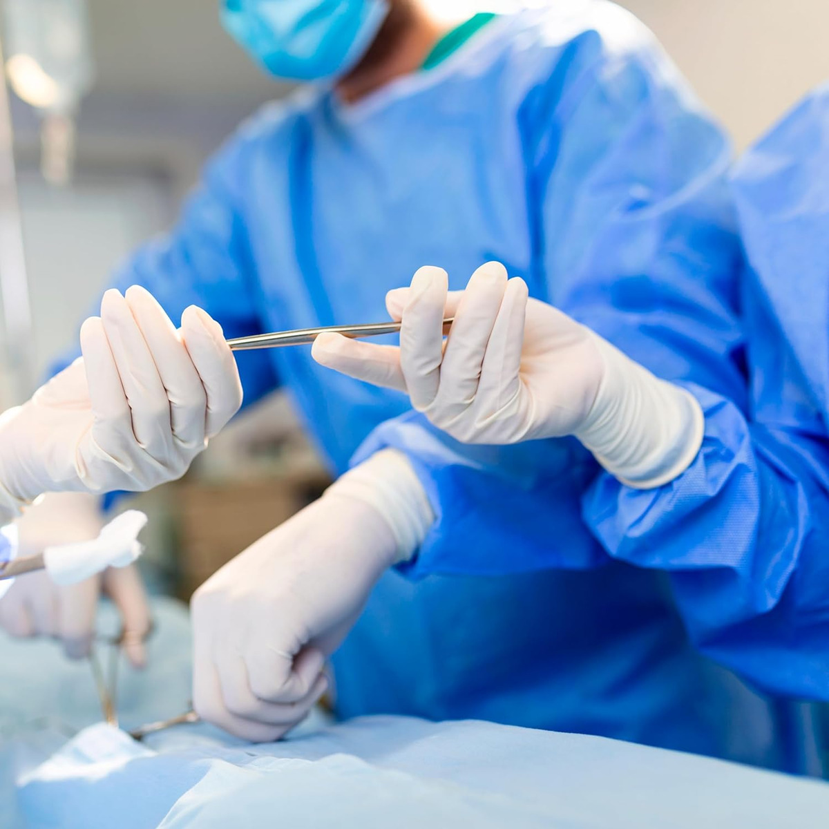 3 szt. 45gsm SMS Trójwarstwowy – Medical Lab Gown recenzja i cena