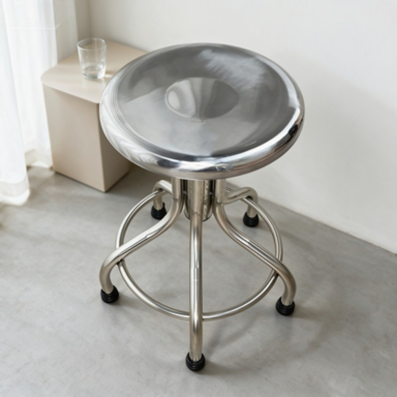 Stołek obrotowy ze stali nierd – Medical Lab Furniture recenzja i cena