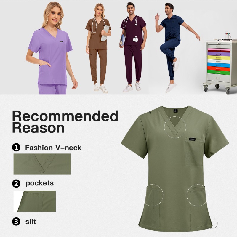 Unisexowy zestaw odzieży medyc – Medical Lab Gown recenzja i cena