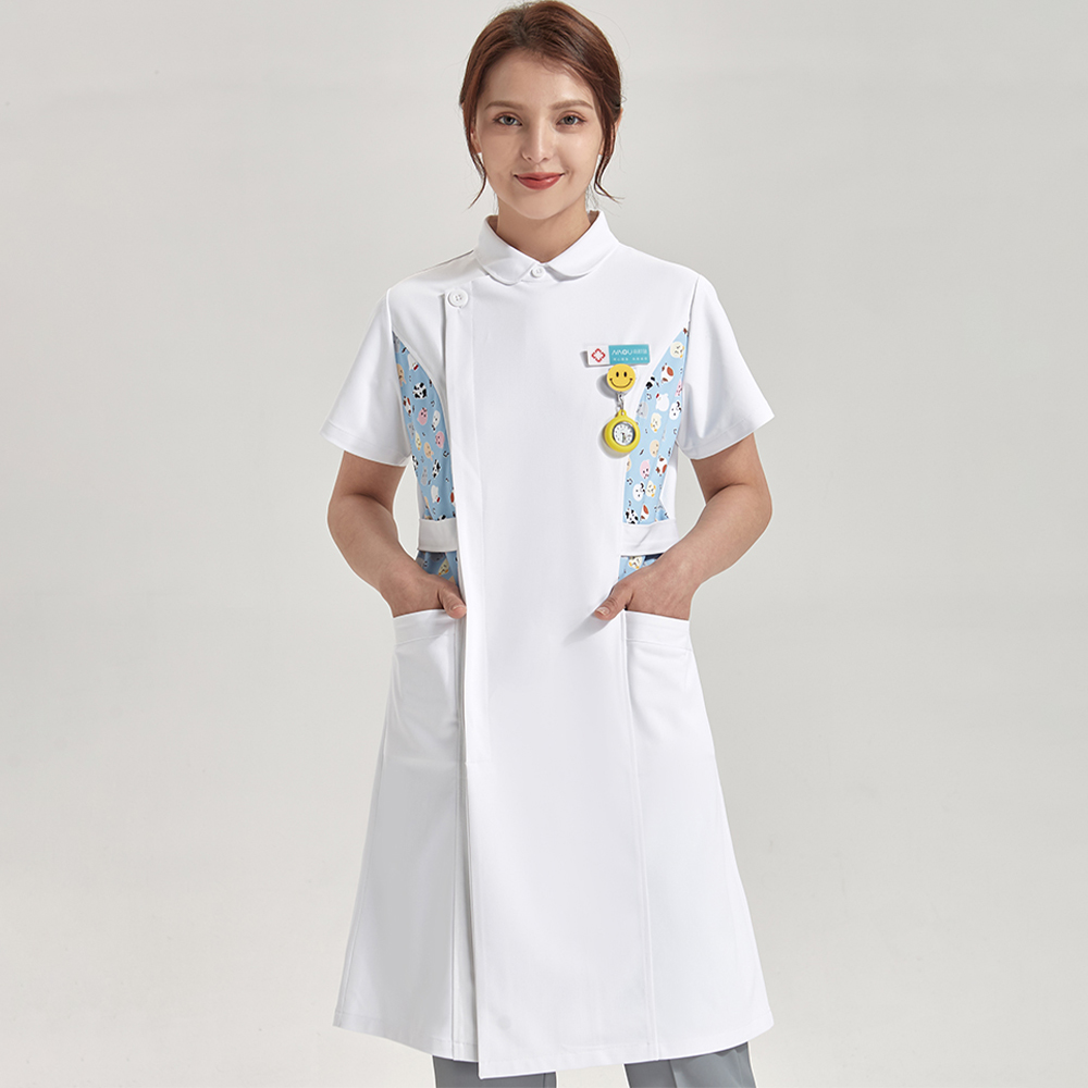 Antystatyczny drukowany fartuc – Medical Lab Gown recenzja i cena