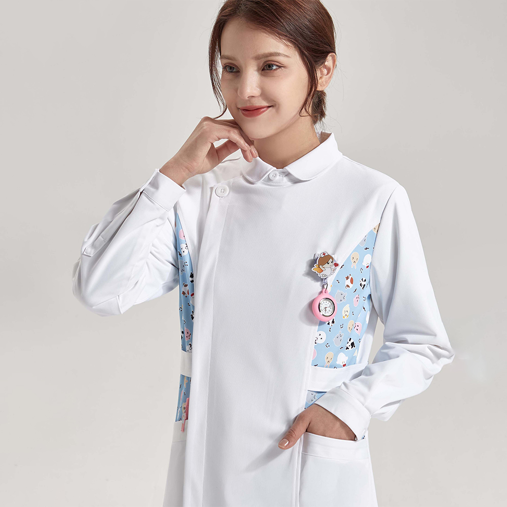 Antystatyczny drukowany fartuc – Medical Lab Gown recenzja i cena