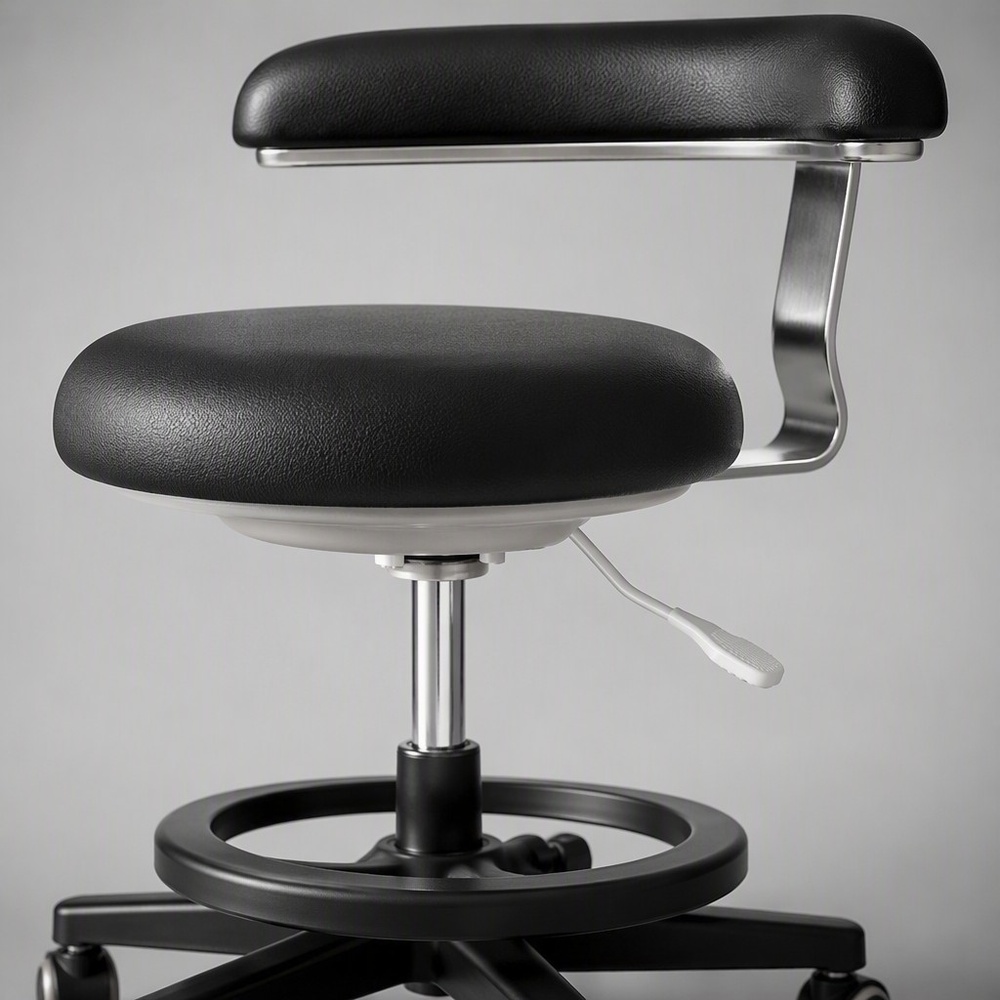 Nowoczesny, obrotowy stołek z  – Medical Lab Furniture recenzja i cena
